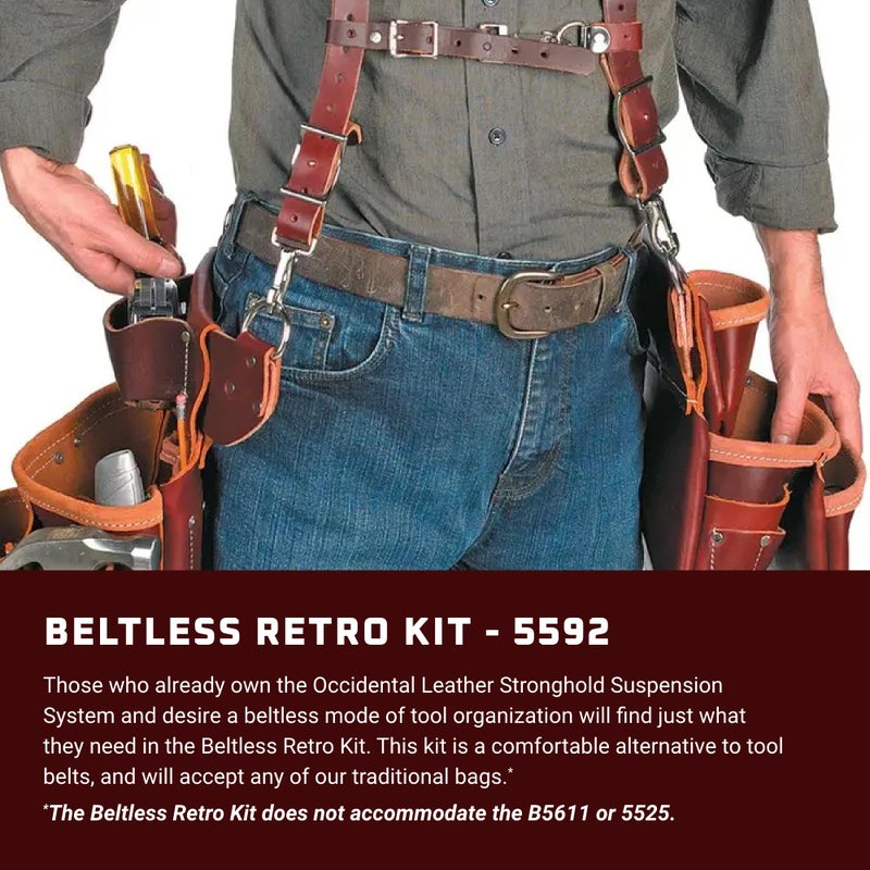 Occidental Leather Beltless Retro Kit - Made in USA - Image 2